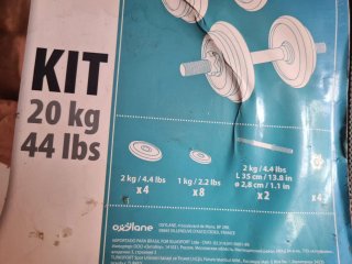 Maletín Pesas Decathlon