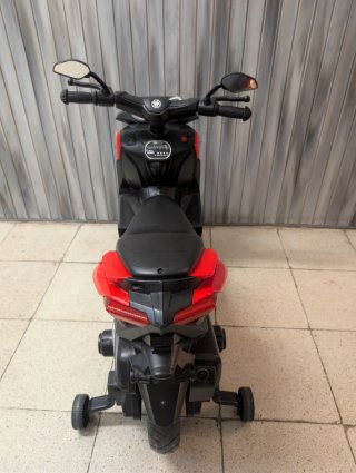 Moto Eléctrica Infantil Roja y Negra