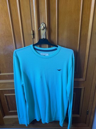 Camiseta Hollister Manga Larga