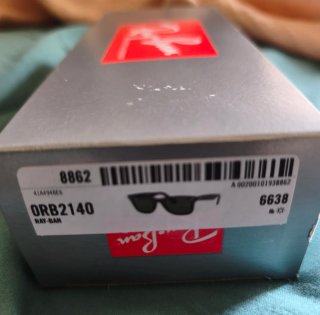 Gafas Ray-Ban Wayfarer Auténticas, cristal polariz