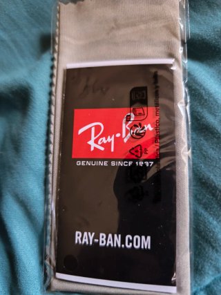 Gafas Ray-Ban Wayfarer Auténticas, cristal polariz