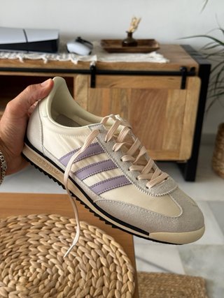 Zapatillas Adidas SL 72 RS Beige/Morado