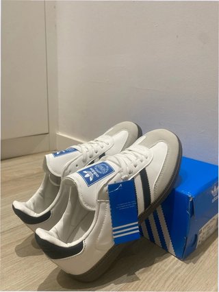 Adidas Samba OG Blancas Negras Talla 40.5