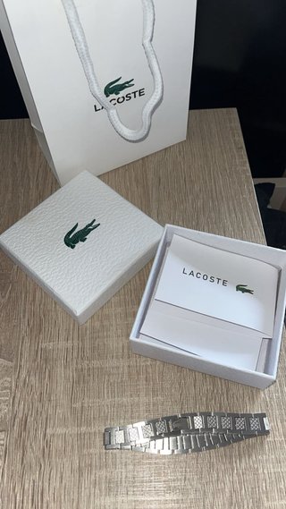 Pulsera Lacoste Plata