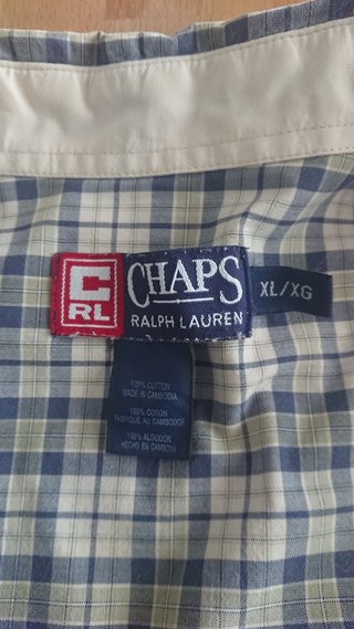 Camicia Chaps Ralph Lauren a quadri