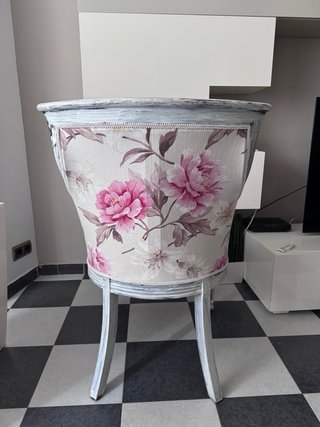 Sillón Vintage Provenzal Floral