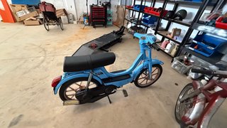 Vespino SCA restaurada con papeles