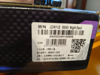 Placa Base JGINYUE B6501 Night Devil