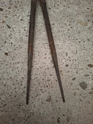 Tijeras de chapa antiguas
