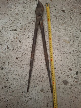 Tijeras de chapa antiguas
