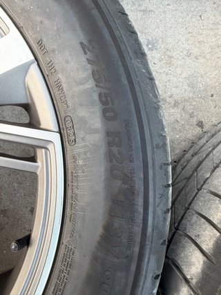 Llantas en 20  Audi y Mercedes   con neumáticos