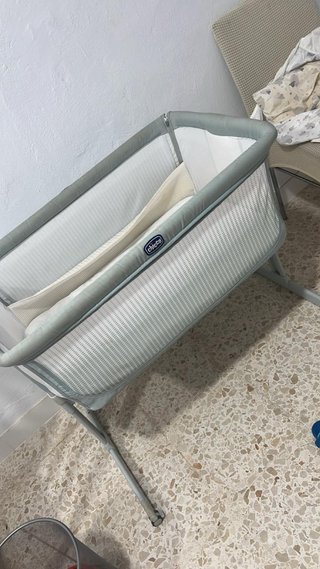 Minicuna colecho en verde chicco