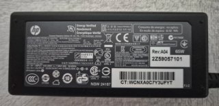 Lote de 5 Adaptadores AC/DC HP-Toshiba, Portátiles