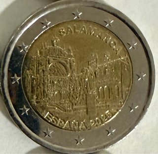 Moneda 2€ Salamanca España 2025