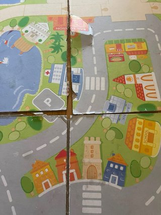 Juego tren madera niños