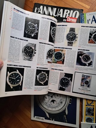 Annuari Orologi Vintage - Annate Varie