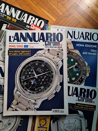 Annuari Orologi Vintage - Annate Varie
