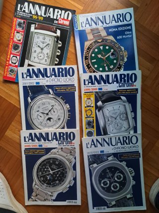 Annuari Orologi Vintage - Annate Varie