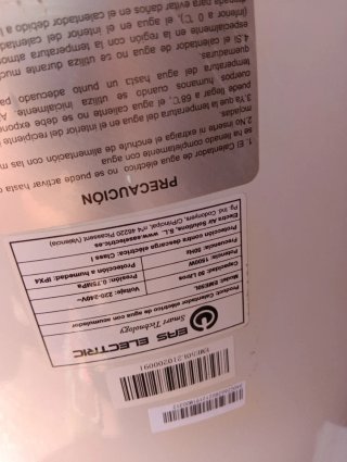 Termo Eléctrico EAS ELECTRIC 50L Blanco