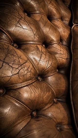 Conjunto Sofá y Butacas Chesterfield Piel