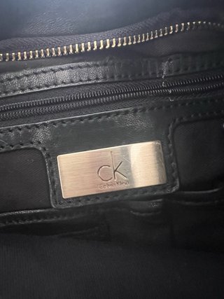 Bolso Calvin Klein Negro Piel