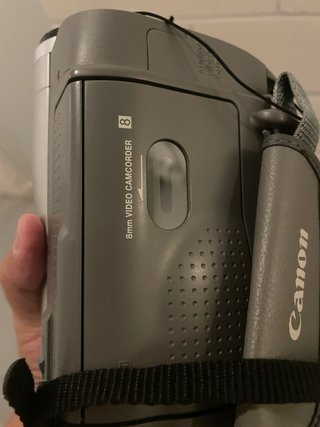 Cámara de vídeo Canon cinta