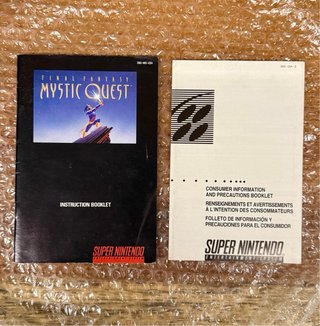Final Fantasy Mystic Quest SNES USA