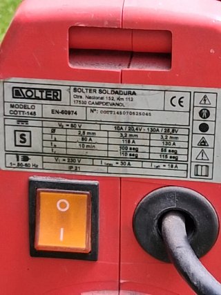 Soldador COTT SOLTER Inverter