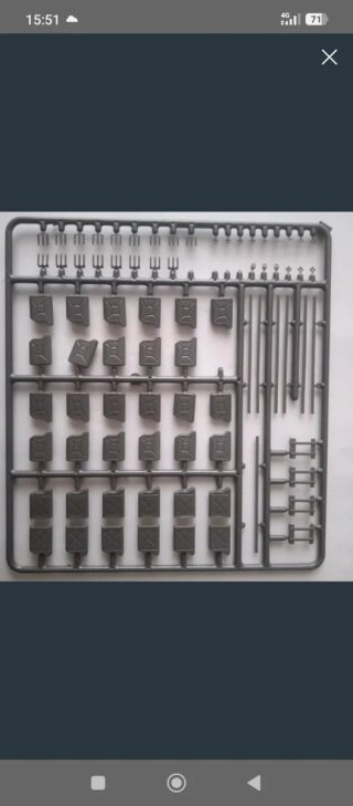 Kit Bidones WWII USA y Alemania