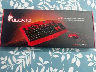 Pack teclado y ratón mars gaming vulcano
