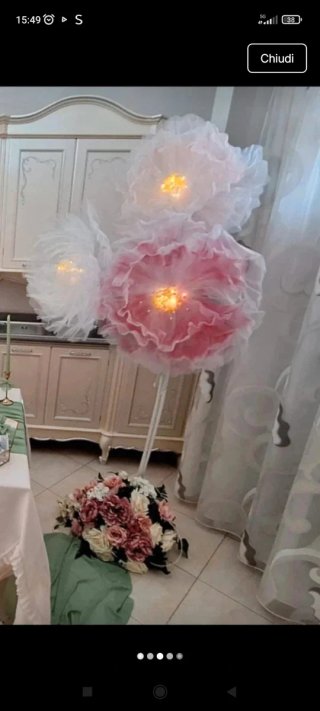 Set Fiori Giganti + Farfalle + Base