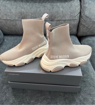 Botas Steve Madden Beige Talla 37 Mujer
