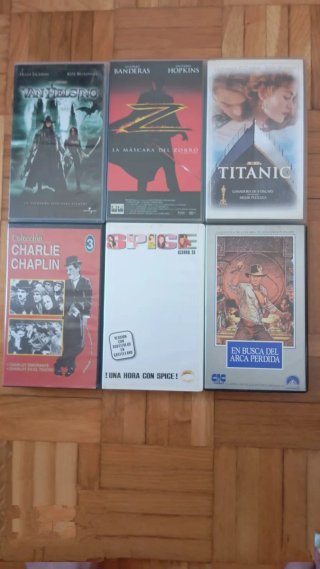 Películas VHS LEER ANUNCIO
