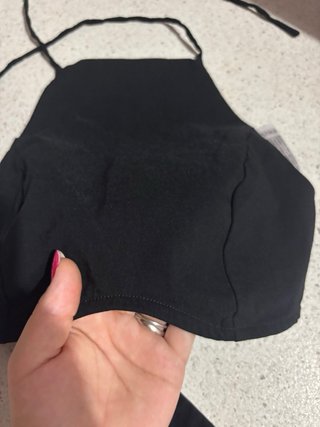 fantastico top nero di Bershka, taglia S