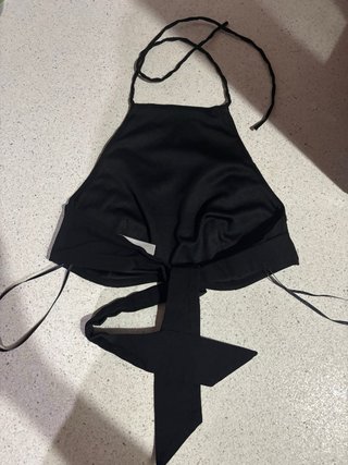 fantastico top nero di Bershka, taglia S