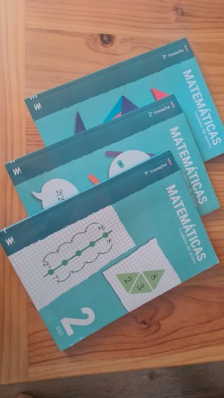LIBROS DE TEXTO 2 ESO MATEMÁTICAS CUADERNOS ALUMNO