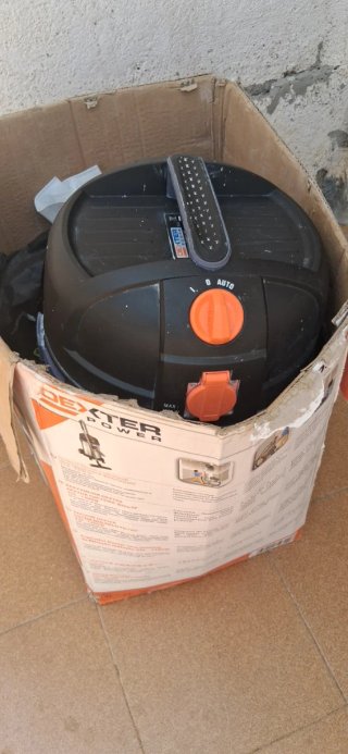 Aspiradora industrial 1200w solo se uso una ves