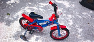Bicicleta spiderman