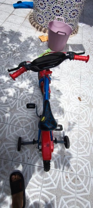 Bicicleta spiderman