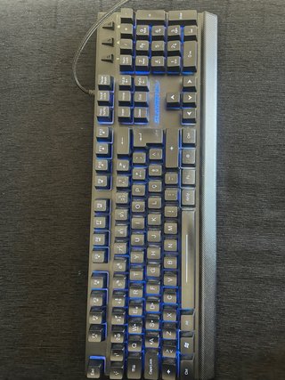 Teclado Gamer MKPlus Slayer Novo