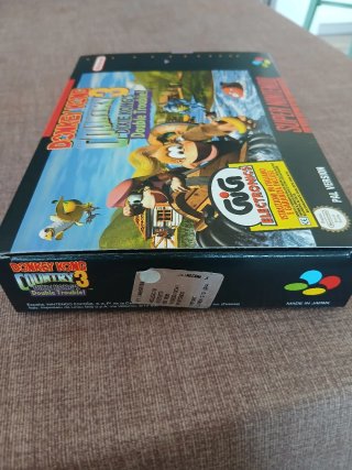 Donkey kong country 3 super nintendo