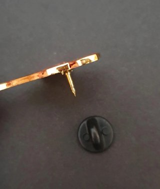 Broche “Prímula rosa"