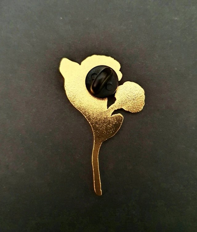 Broche “Prímula rosa"