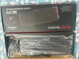 Pack teclado y ratón mars gaming