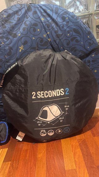 Tienda Quechua 2 Seconds Fresh & Black