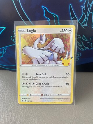 Carta Pokémon Lugia 022/025