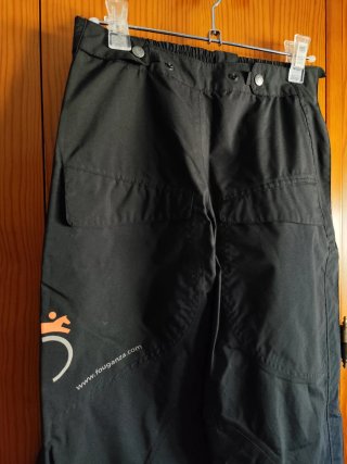 Pantalón impermeable Fouganza Negro