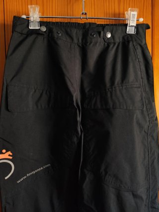 Pantalón impermeable Fouganza Negro