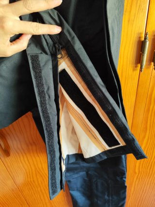 Pantalón impermeable Fouganza Negro