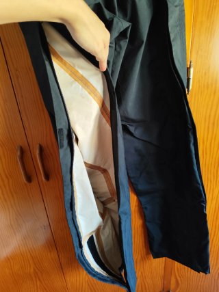 Pantalón impermeable Fouganza Negro